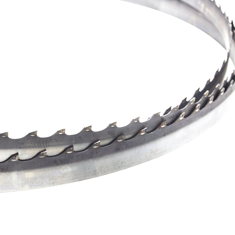 Wood Work Durable Industrial Carbide Tipped Bandsaw Woodworking TCT Band Saw Blade for Sawing Machine 2Immagine Wood Work Durable Industrial Carbide Tipped Bandsaw Woodworking TCT Band Saw Blade for Sawing Machine - Image 2