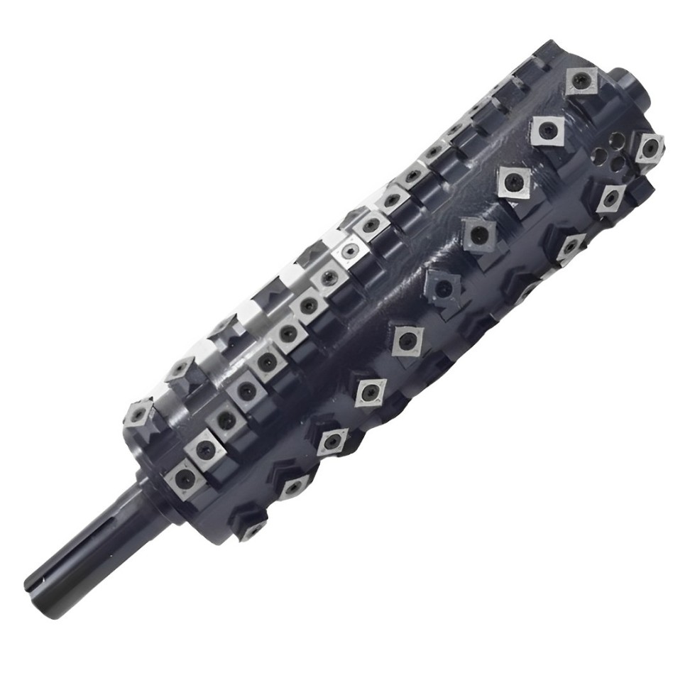 Wood Timber Carpentry Workshop Thicknesser Machinery Parts Steel Spiral Cutterhead Woodworking Jointer Helical Cutter Head 1 Wood Timber Carpentry Workshop Thicknesser Machinery Parts Steel Spiral Cutterhead Woodworking Jointer Helical Cutter Head