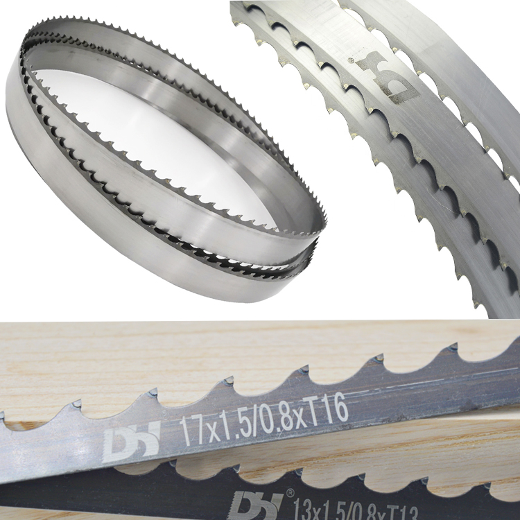 Industrial Sawmill High Cutting Speed Carbide Tooth Wood Bandsaw Timber Woodworking TCT Log Band Saws Blades 3Obrázok Industrial Sawmill High Cutting Speed Carbide Tooth Wood Bandsaw Timber Woodworking TCT Log Band Saws Blades - Image 3