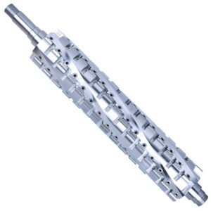 Wood Planer Machinery Parts Roller Cutterhead Insert Carbide Thicknesser Woodworking Helical Spiral Cutter Head for Carpentry