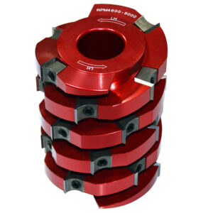 Six Spindle Cutter Head for Tenon Machine Wood Cutting Spiral Helical Head With Carbide Inserts