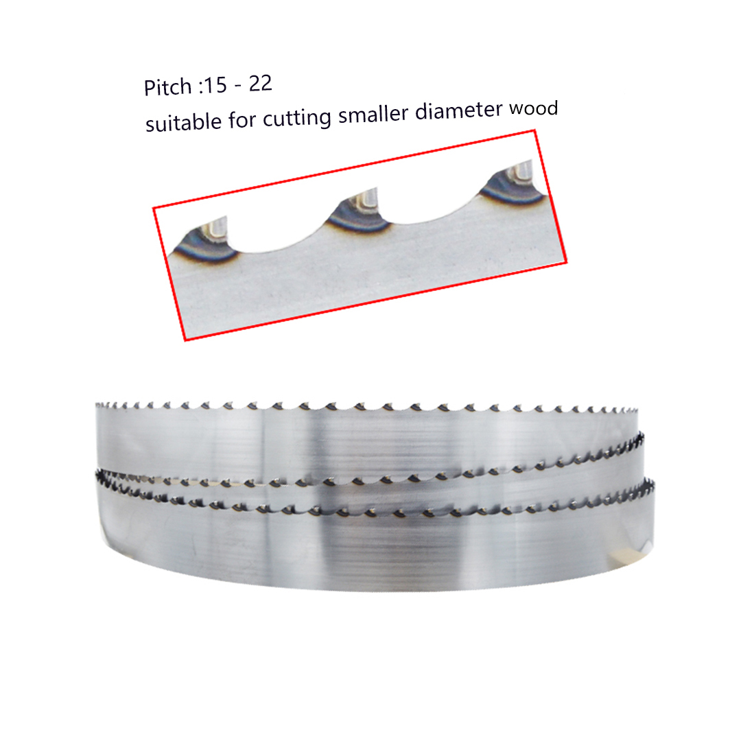 Woodworking Band Saw Blade Wholesale TCT Sawmill Wood Carbide Tungsten T22 T20 T18 Custom Bandsaw for All Types Wood Cutting 3Bild Woodworking Band Saw Blade Wholesale TCT Sawmill Wood Carbide Tungsten T22 T20 T18 Custom Bandsaw for All Types Wood Cutting - Image 3