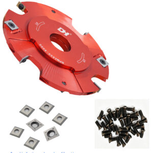Timber Workshop Moulder Cutterhead with Inserts Customized Planer Machinery Parts Disposable Cutter for Woodworking