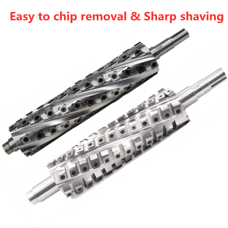 Woodworking Tools Helical Polishing Planer Professional Customized Spiral Cutter Head With Replacement Insert Blade for Wood 2Bild Woodworking Tools Helical Polishing Planer Professional Customized Spiral Cutter Head With Replacement Insert Blade for Wood - Image 2