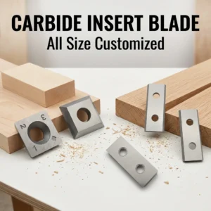 DH 15*15*2.5 Customized Carbide Insert Blade for Cutter Head Carbide Blade Manufacture Customized Replacement Blade Supplier